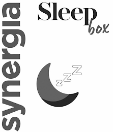 SYNERGIA SLEEP BOX ZZZ logo