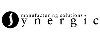 SYNERGIC MANUFACTURING SOLUTIONS logo