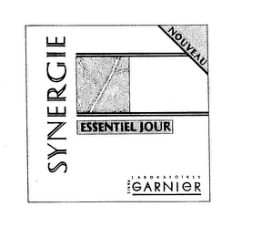 SYNERGIE ESSENTIEL JOUR NOUVEAU LABORATOIRES GARNIER PARIS logo
