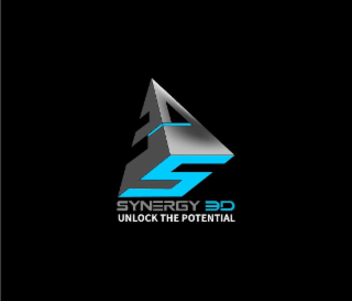 SYNERGY 3D UNLOCK THE POTENTIAL logo