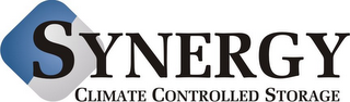 SYNERGY CLIMATE CONTROLLED STORAGE logo