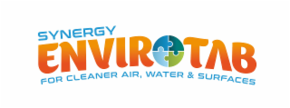 SYNERGY ENVIROTAB FOR CLEANER AIR, WATER & SURFACES logo