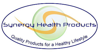 SYNERGY HEALTH PRODUCTS QUALITY PRODUCTS FOR A HEALTHY LIFESTYLE logo