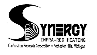 SYNERGY INFRA-RED HEATING COMBUSTION RESEARCH CORPORATION · ROCHESTER HILLS, MICHIGAN logo