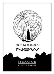 SYNERGY NOW HEALING CRYSTALS logo