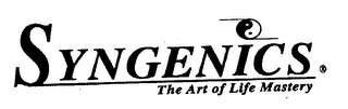 SYNGENICS THE ART OF LIFE MASTERY logo