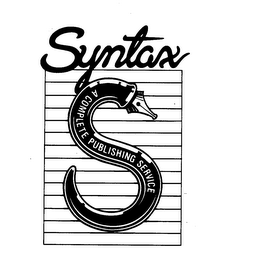 SYNTAX A COMPLETE PUBLISHING SERVICE logo