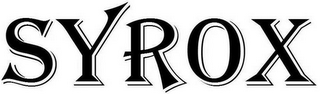 SYROX logo