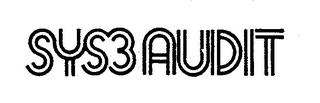 SYS3AUDIT logo