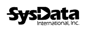 SYSDATA INTERNATIONAL, INC. logo