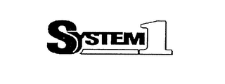 SYSTEM 1 logo