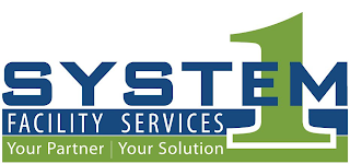 SYSTEM 1 FACILITY SERVICES YOUR PARTNER| YOUR SOLUTION logo