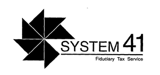 SYSTEM 41 FIDUCIARY TAX SERVICE logo