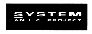 SYSTEM AN L.C. PROJECT logo