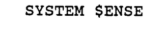 SYSTEM $ENSE logo