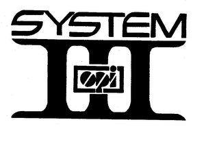 SYSTEM III OPI logo