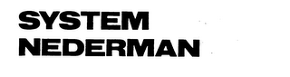 SYSTEM NEDERMAN logo