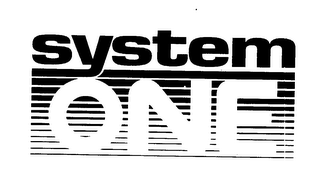 SYSTEM ONE logo