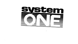 SYSTEM ONE logo