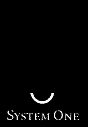 SYSTEM ONE logo