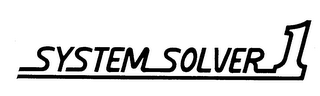 SYSTEM SOLVER 1 logo