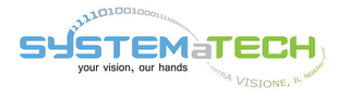 SYSTEMATECH YOUR VISION, OUR HANDS LA VOSTRA VISIONE, IL NOSTRO FUTURO 1 0 logo