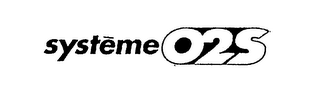 SYSTEME O2S logo