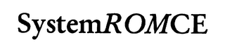 SYSTEMROMCE logo