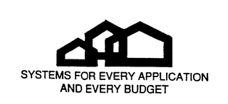 SYSTEMS FOR EVERY APPLICATION AND EVERY BUDGET logo