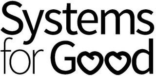 SYSTEMS FOR GOOD logo