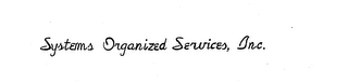 SYSTEMS ORGANIZED SERVICES, INC. logo
