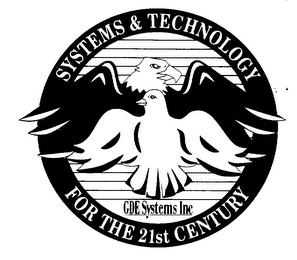 SYSTEMS & TECHNOLOGY FOR THE 21ST CENTURY GDE SYSTEMS INC logo
