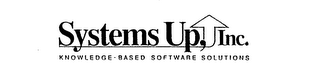 SYSTEMS UP, INC. KNOWLEDGE-BASED SOFTWARE SOLUTIONS logo