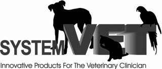 SYSTEMVET INNOVATIVE PRODUCTS FOR THE VETERINARY CLINICIAN logo