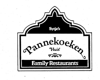 SYTJE'S PANNEKOEKEN HUIS FAMILY RESTAURANTS logo