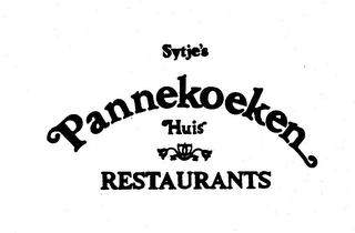 SYTJE'S PANNEKOEKEN HUIS RESTAURANTS logo