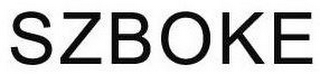 SZBOKE logo