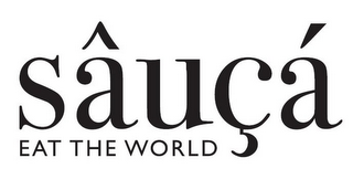 SÂUÇÁ EAT THE WORLD logo