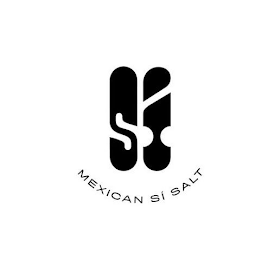 SÍ MEXICAN SÍ SALT logo