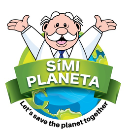 SÍMI PLANETA LET'S SAVE THE PLANET TOGETHER logo