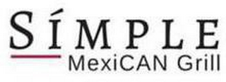 SÍMPLE MEXICAN GRILL logo