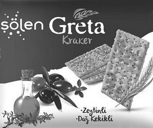 SÖLEN GRETA KRAKER ZEYTINLI DAG KEKIKLI logo