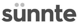 SÜNNTE logo