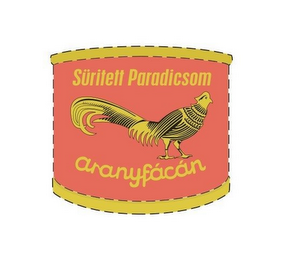 SÜRITETT PARADICSOM ARANYFÁCÁN logo