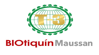 T-3 BIOTIQUIN MAUSSAN logo