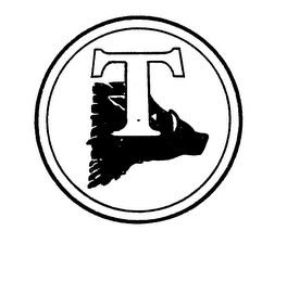 T logo
