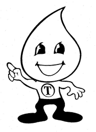 T logo