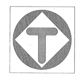 T logo