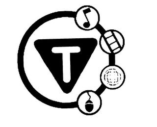 T logo