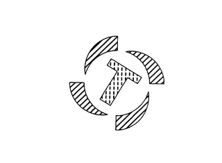 T logo